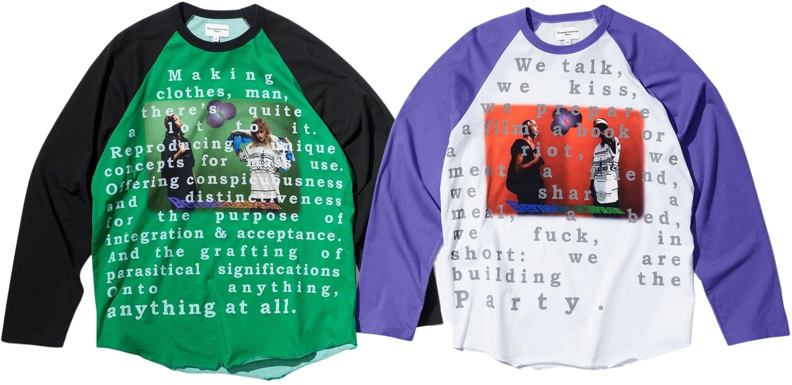 Supreme/Bernadette Corporation Raglan L/S Top